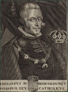Porträt von König Philipp IV. von Spanien von English School