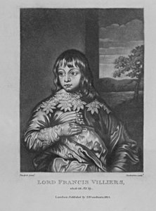 Porträt von Lord Francis Villiers, aus 