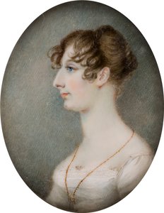 Porträt von Lucy, der ehrenwerten Mrs. Whitmore, später Lady Lucy Whitmore von English School