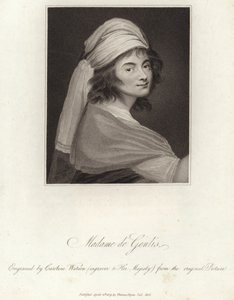 Porträt von Madame de Genlis