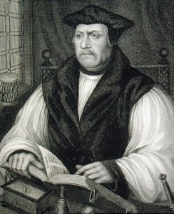 Porträt von Matthew Parker (1504-75) aus 