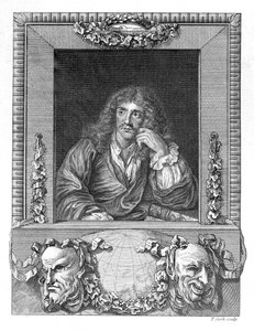 Porträt von Molière von English School