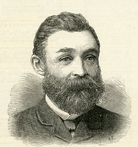 Porträt von Mr. R. Urwin, Sekretär der Tyne Improvement Commissioners, 1884