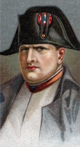 Porträt von Napoleon Bonaparte - Aus der Serie „Leaders of Men“ von English School