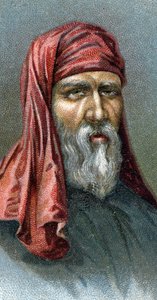 Porträt von Plutarch (43-120 n. Chr.) (Chromolithographie) - Englische Schule, 20. Jahrhundert
