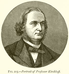 Porträt von Professor Kirchhoff von English School