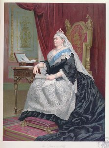 Porträt von Königin Victoria (1819-1901) zur Zeit ihres Goldenen Jubiläums 1887