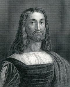 Porträt von Raimondi, 19. Jahrhundert von English School