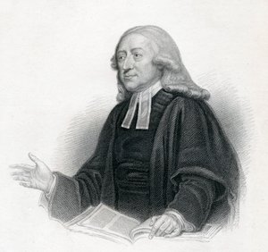 Porträt von Reverend John Wesley A. M., 19. Jahrhundert