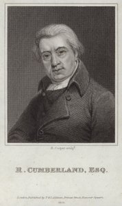 Porträt von Richard Cumberland von English School
