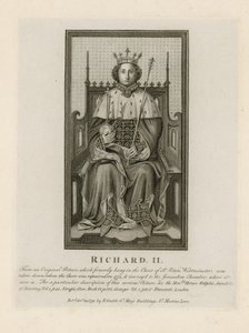 Porträt von Richard II von English School