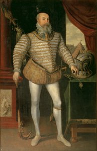 Porträt von Robert Dudley, Earl of Leicester (ca. 1532-88), 1585