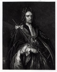 Porträt von Robert Harley, erster Earl of Oxford (1671-1724) (Kupferstich)