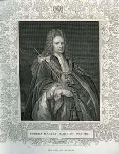 Porträt von Robert Harley, erster Earl of Oxford von English School