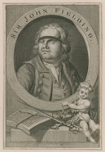 Porträt von Sir John Fielding von English School