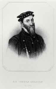 Porträt von Sir Thomas Gresham (1519-79) aus 