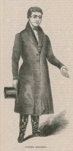 Porträt von Theobald Mathew von English School
