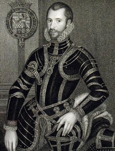 Porträt von Walter Devereux (1541-76), aus 