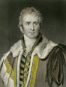 Porträt von William Amherst von English School