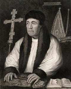 Porträt von William Warham, aus Lodges British Portraits, 1823