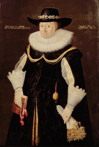 Porträt einer Dame, 1629