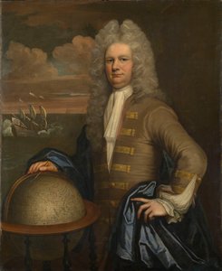 Porträt eines Kapitäns der Ostindien-Kompanie, ca. 1690 von English School