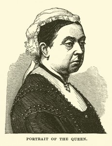 Porträt der Königin