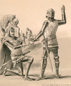 Prinz Edward, der Schwarze Prinz, und Don Pedro von English School