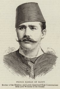 Prinz Hassan von Ägypten (Stich) von English School