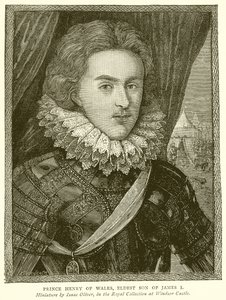 Prinz Heinrich von Wales, ältester Sohn von James I von English School