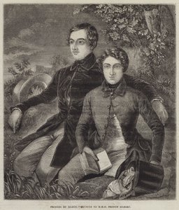 Prinzen von Baden, Cousins von HRH Prinz Albert (Stich) von English School