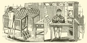 Druckerei (Holzschnitt) von English School