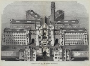 Gefängnis für die Stadt London, in Holloway von English School