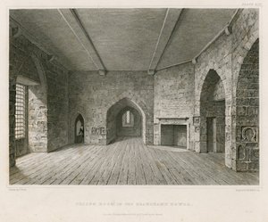Gefängnisraum im Beauchamp-Turm von English School