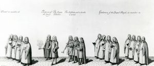 Prozession bei der Krönung von James II.