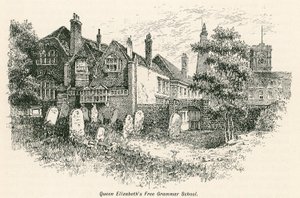 Queen Elizabeths Freie Grammatikschule, St. Saviours, Southwark von English School