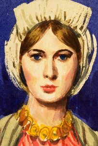 Königin Isabella von Frankreich von English School
