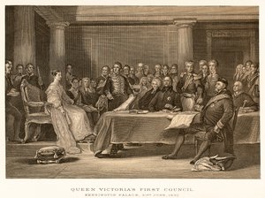 Königin Victorias erster Rat von English School