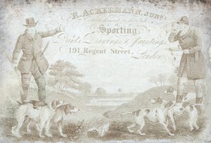 R. Ackermann, Junior, 191 Regent Street, Visitenkarte