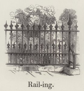 Geländer von English School