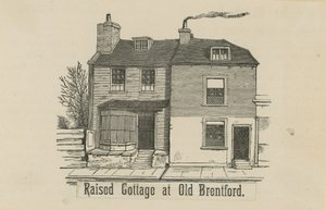 Erhöhtes Cottage in Old Brentford von English School