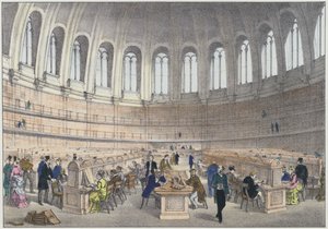 Lesesaal im British Museum, London von English School