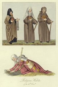 Religiöse Gewohnheiten des 15. Jahrhunderts von English School