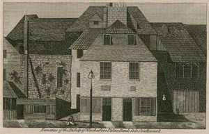 Überreste des Palastes des Bischofs von Winchester