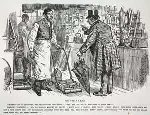 Vergeltungsmaßnahmen!, Illustration aus Punch von English School