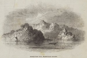 Resolution Bay, Marquesas-Insel (Stich)