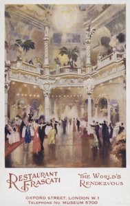Restaurant Frascati, der Treffpunkt der Welt