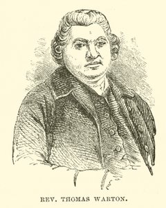 Pfarrer Thomas Warton von English School