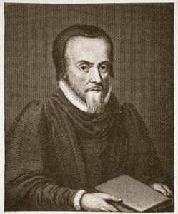 Richard Hooker, Illustration aus Die Kirche von England: Eine Geschichte für das Volk von H.D.M. Spence-Jones, veröffentlicht um 1910 von English School