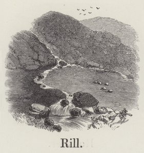 Rinnsal (Gravur) von English School